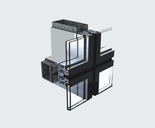 Система FORTE-FA 50 — стійково-ригельне скління зимового саду